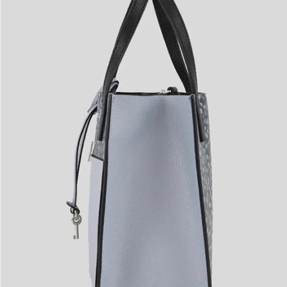 Marc Jacobs Mini Grind Printed Leather Tote H007L01FA21 Blue Mirage Multi - Picture 5 of 6